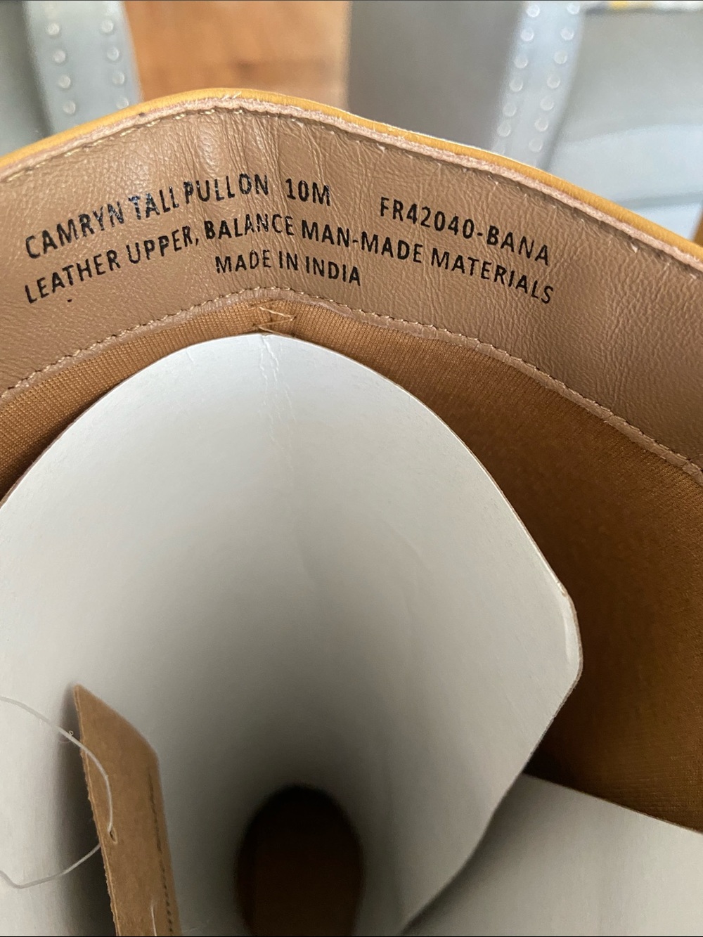 Frye Tall Leather Boots in Mustard Yellow - Picture 10 of 11